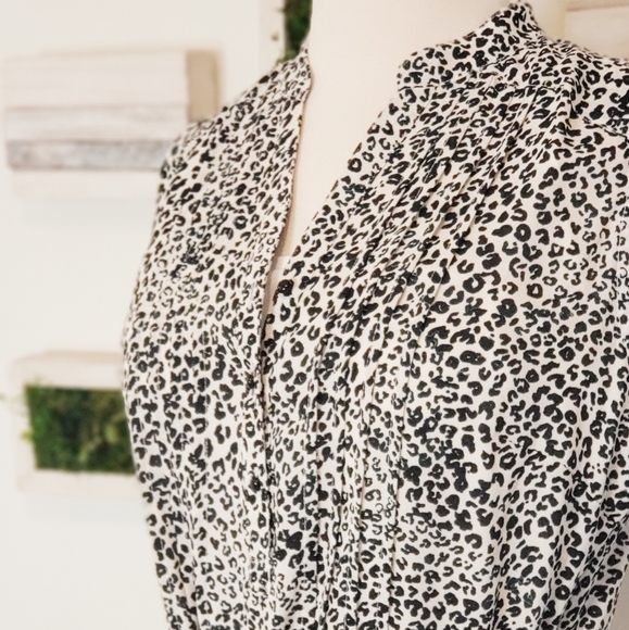 Nanette Lepore Animal Print Sleeveless Dress Sz 4 - Picture 5 of 12